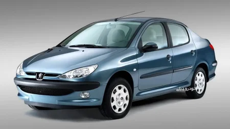 پژو ۲۰۶ صندوقدار - Peugeot 206 SD - قیمت روز خودرو در بازار - ۲۵ خرداد ماه ۱۴۰۰