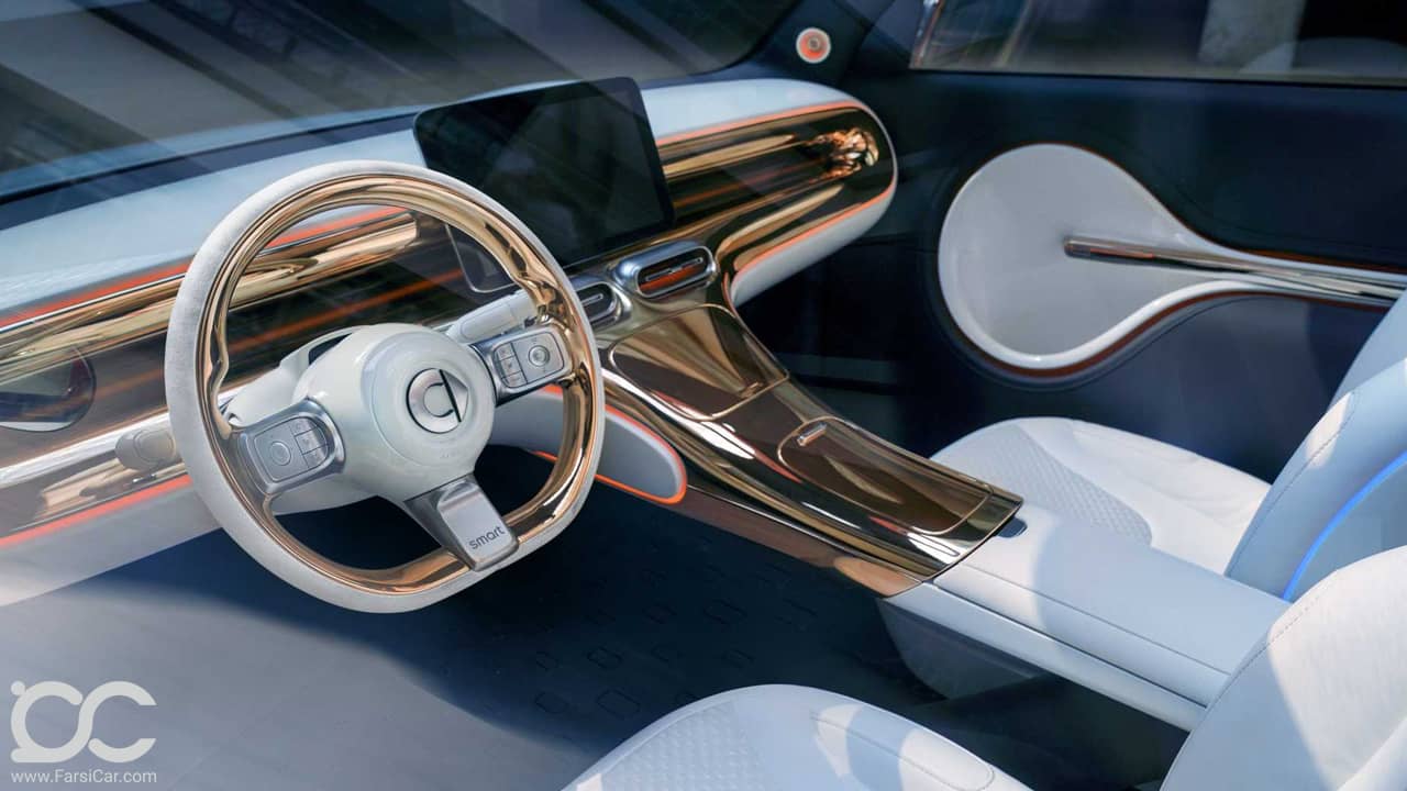 فضای داخلی خودرو مفهومی Smart Concept #1