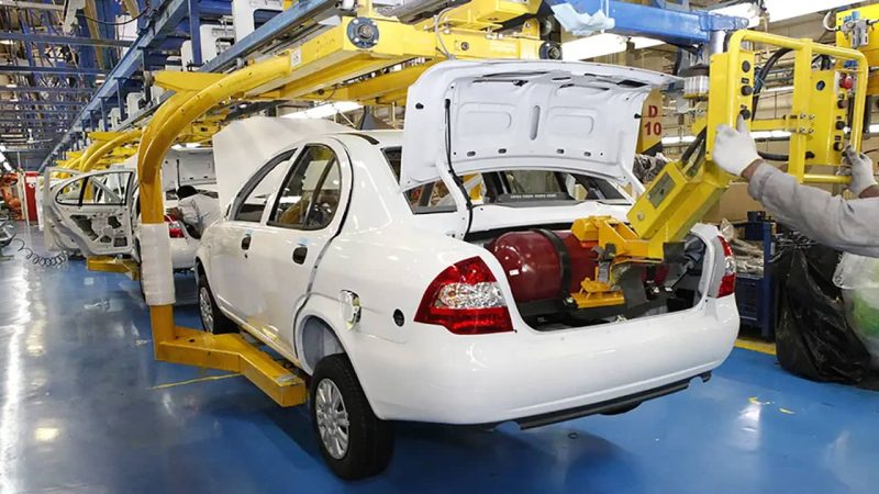 آمار تولید خودرو های دوگانه سوز در ایران
