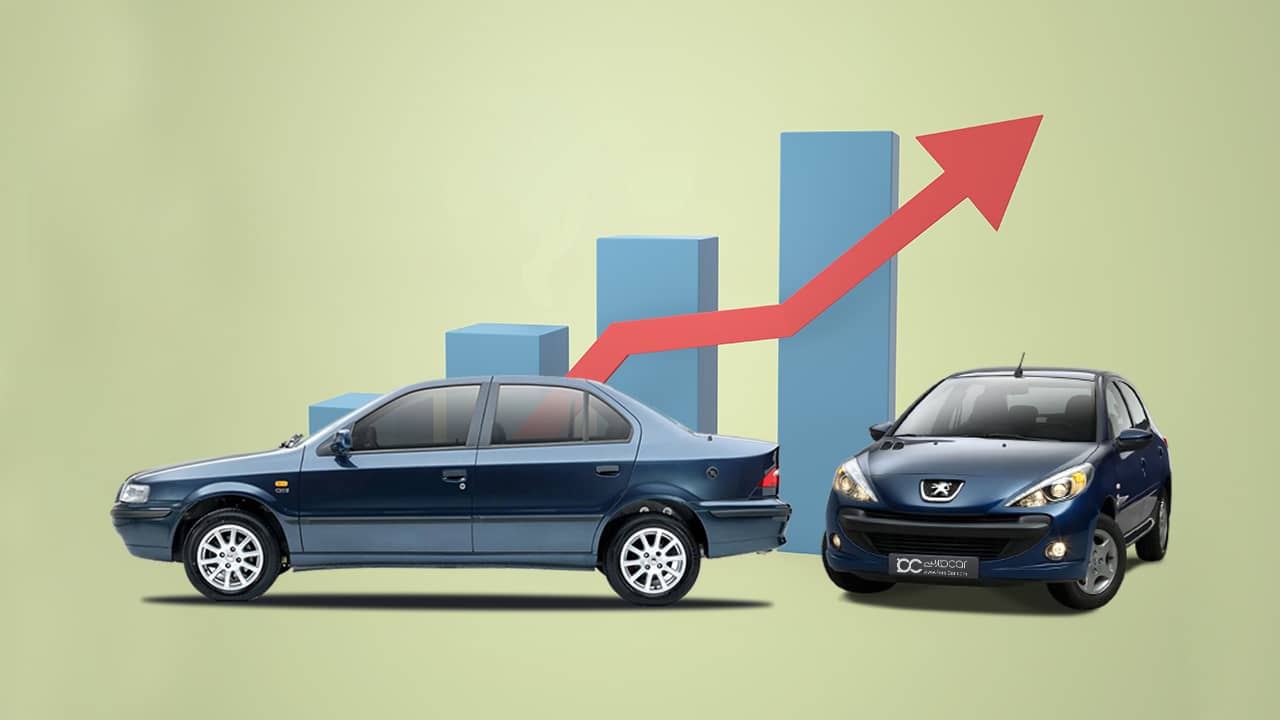 رُشد تولید خودرو در پی افزایش قیمت ها