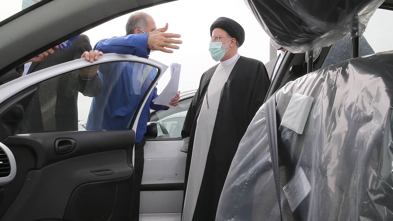بازدید رئیس جمهور رئیسی از ایران خودرو
