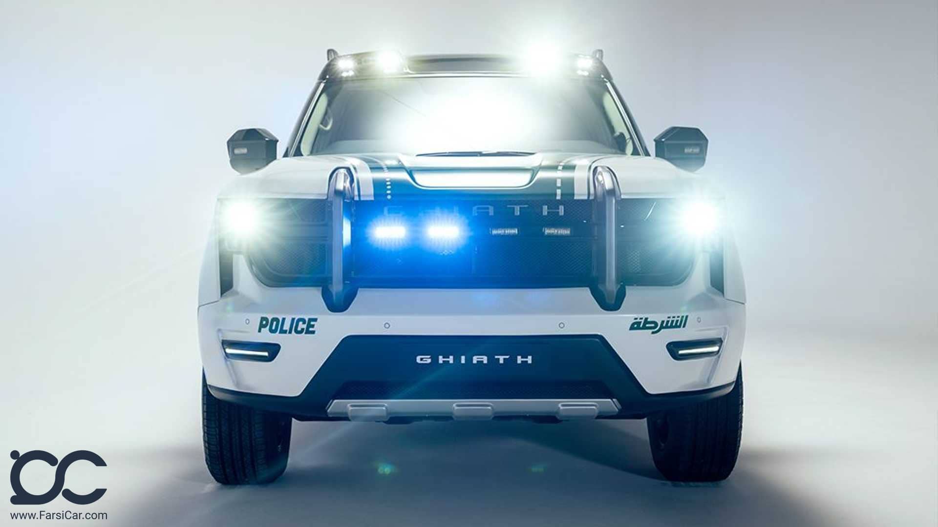 دبلیو موتورز غیاث - خودرو پلیس دبی