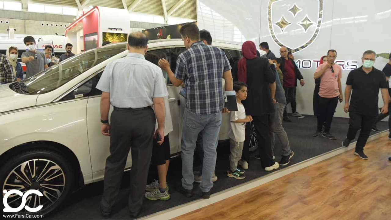 گروه صنعتی فردا در نمایشگاه خودرو تهران ۱۴۰۱