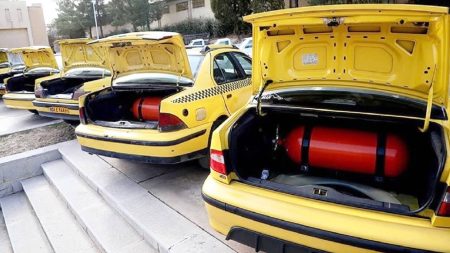 تاکسی های سمند دوگانه سوز