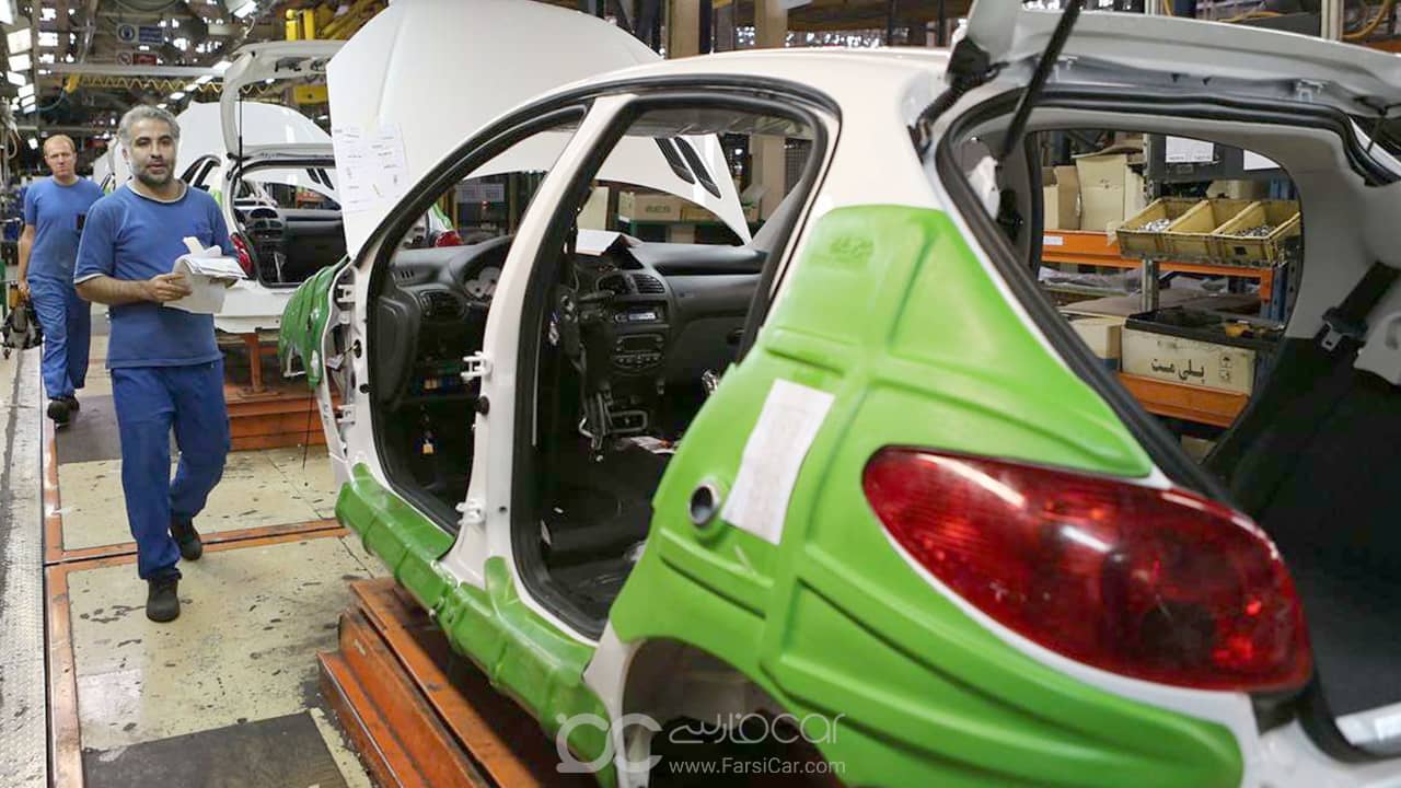 آمار تولید شش ماهه نخست ۱۴۰۱ خودروسازی ایران