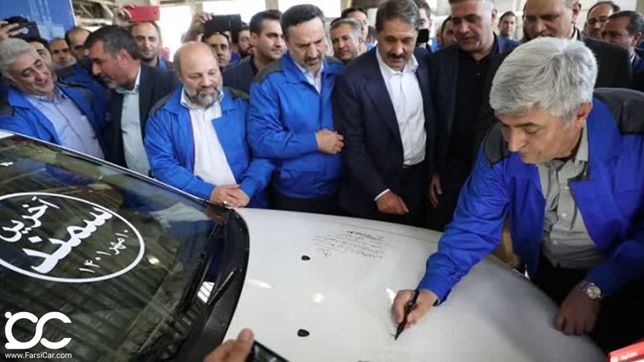 پایان تولید سمند و پژو ۴۰۵ در ایران خودرو تبریز