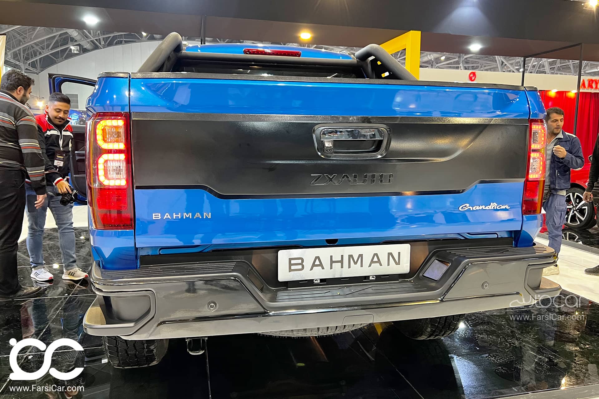 پیکاپ جدید بهمن موتور G9 در شانزدهمین نمایشگاه بین المللی صنعت خودرو اصفهان