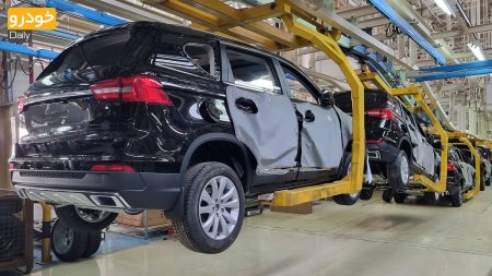 خودرو FMC SX5 در کارخانه فردا موتورز واقع در سمنان