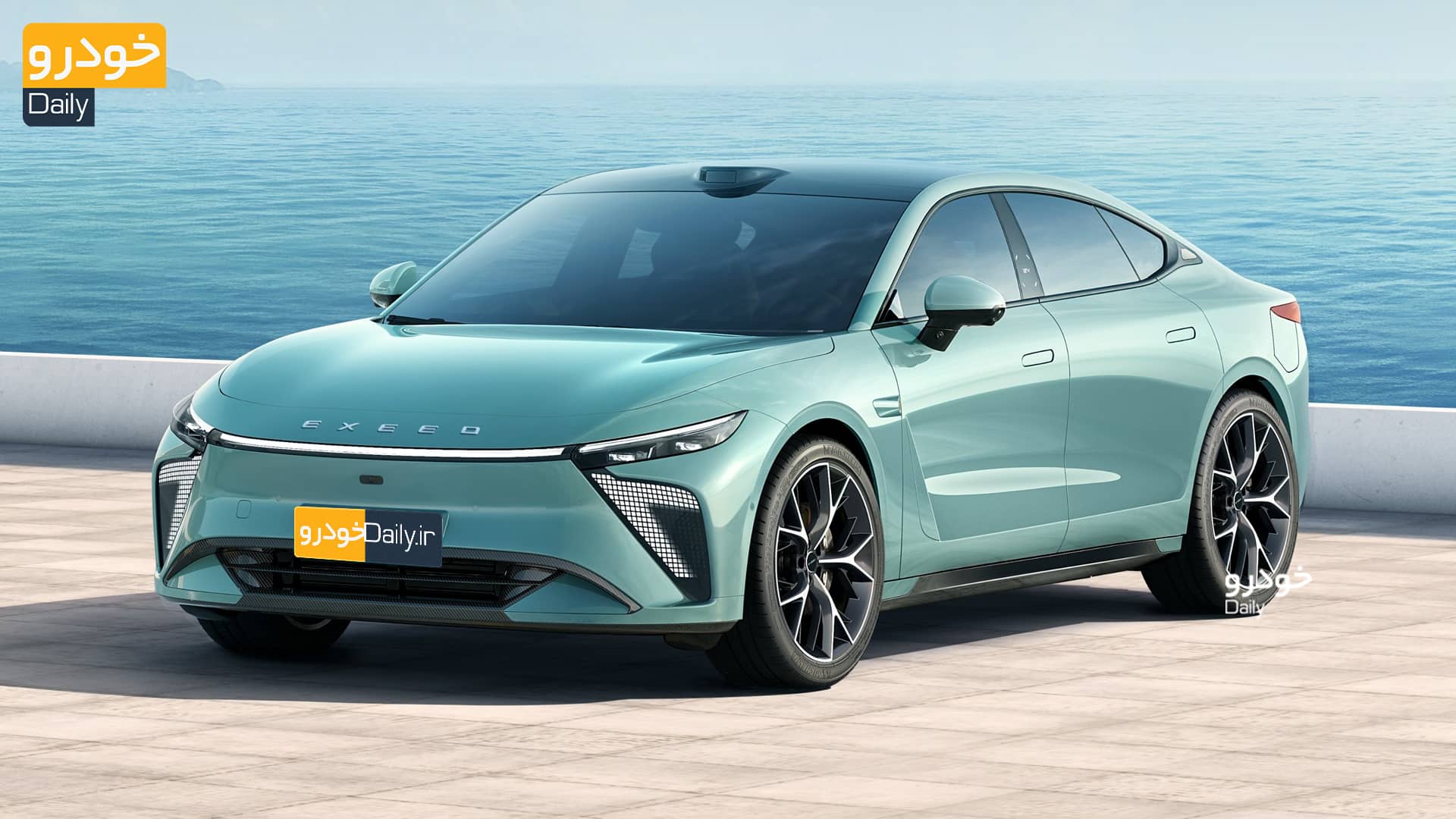 سدان تمام-الکتریکی چری اکسید E03 برای بازارهای اروپایی - Chery Exeed E03 Electric Sedan For European Markets