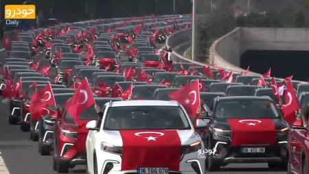 رژه افتخار توگ‌سواران در صد سالگی جمهوریت ترکیه