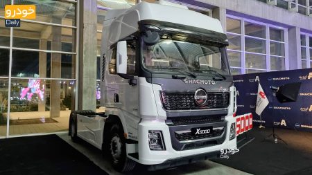 کامیون کشنده شک‌موتو X5000 - آرین دیزل رُشد ۸۱ درصدی را در تولید هشت ماهه رقم زد