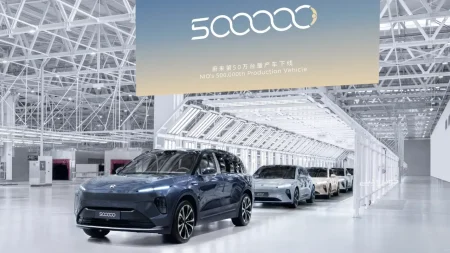 یک دستاورد بزرگ برای برند چینی خودروهای الکتریکی؛ تولید خودروهای NIO از مرز ۵۰۰ هزار دستگاه، گذشت