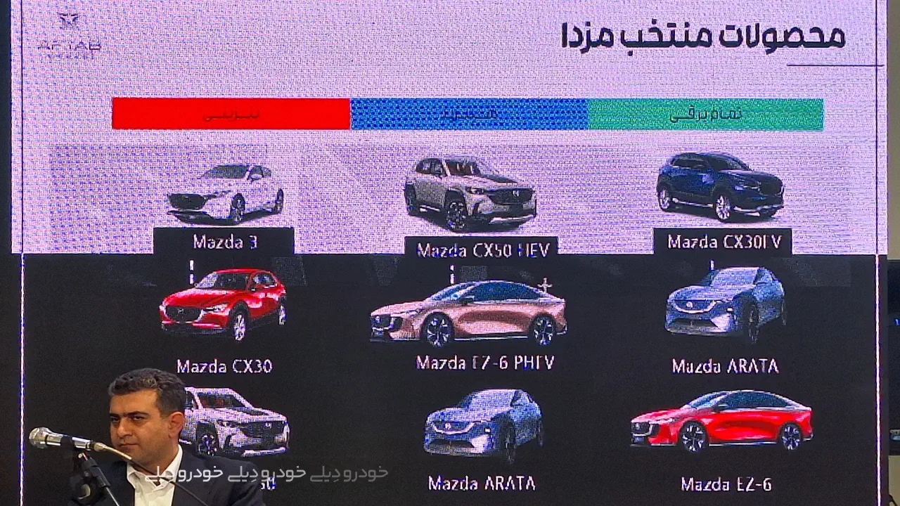 شروع عرضه با مزدا۳ و مزدا CX-30 خواهد بود؛ بازگشت مزدا به ایران با آفتاب خودرو