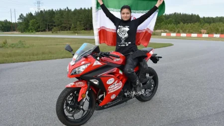 برای اولین بار یک دختر موتورسوار ایرانی عازم رقابت‌های آسیایی می‌شود