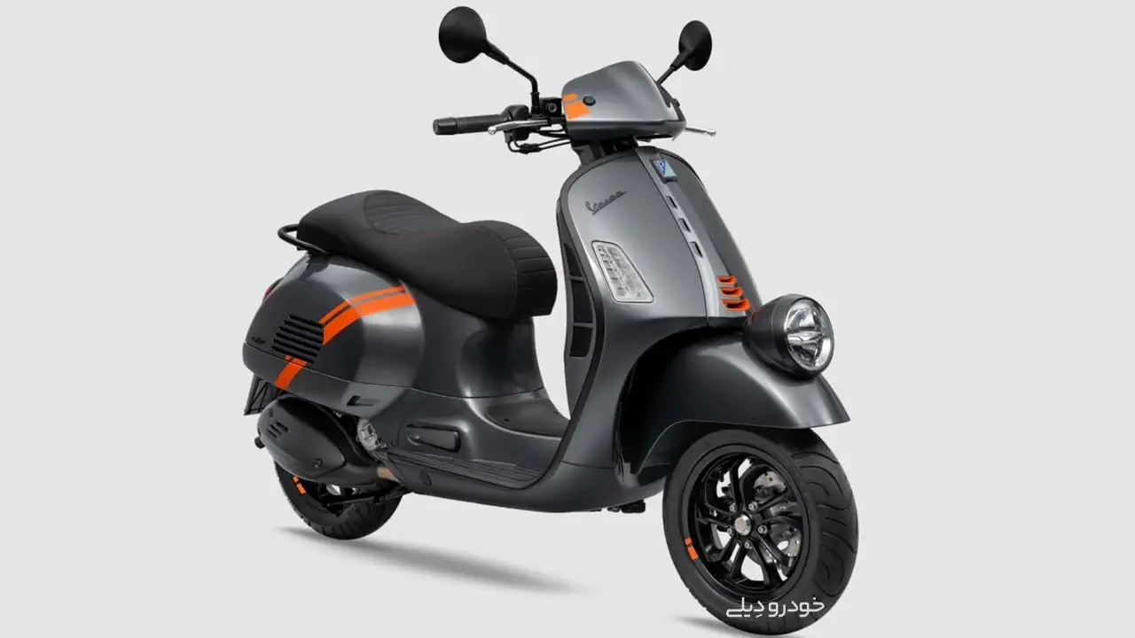 "خاکستری فریبنده" رنگ جدید Vespa GTV300 است؛ رنگ جدید وسپا برای ژاپنی‌ها رو شُد