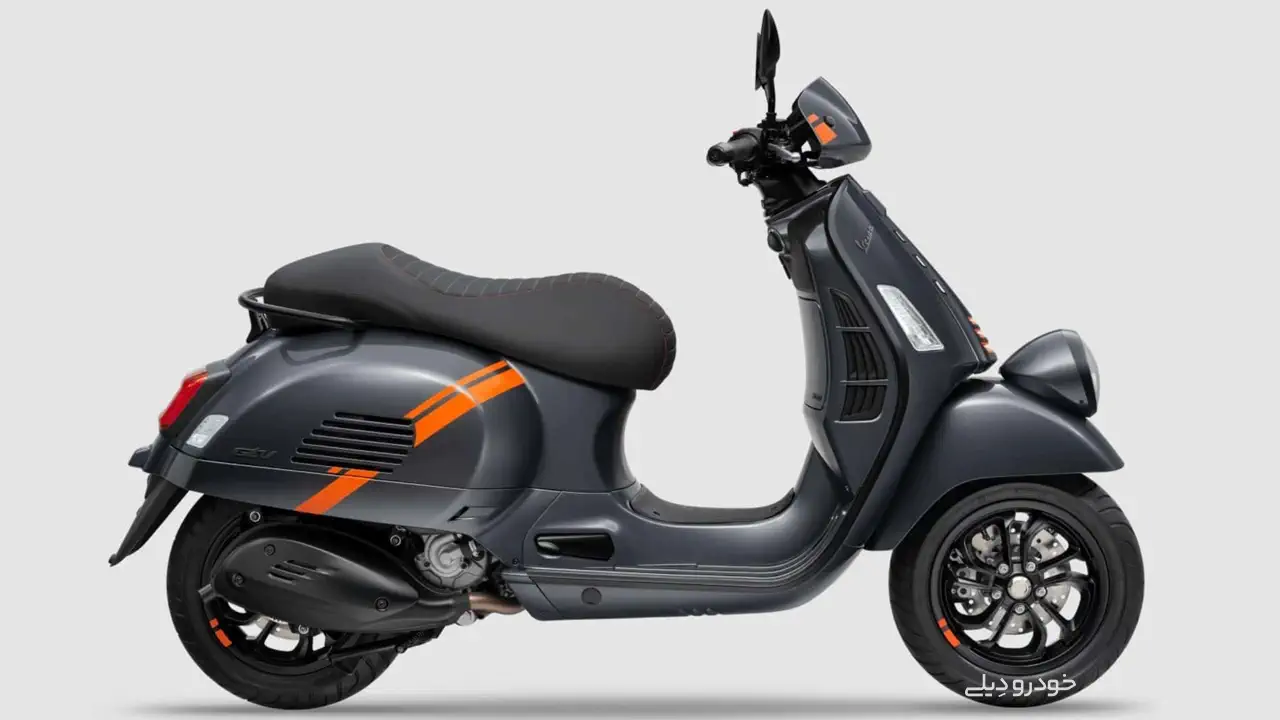 "خاکستری فریبنده" رنگ جدید Vespa GTV300 است؛ رنگ جدید وسپا برای ژاپنی‌ها رو شُد