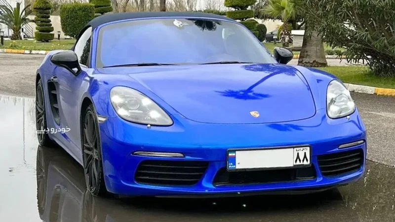 پورشه باکستر اسپایدر ۲۰۱۷ در ایران - 2017 Porsche Boxster Spyder in Iran - آیا پروژه مالیات بر خودرو لوکس شکست خورده است؟