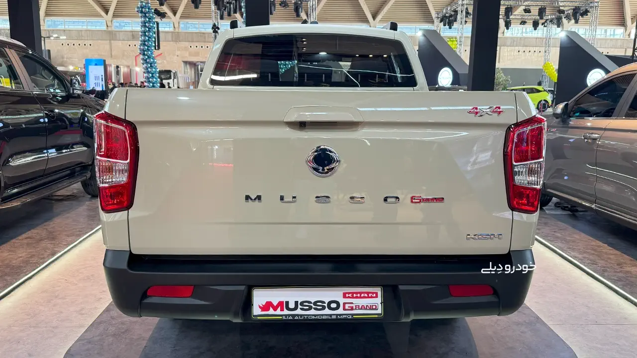 پیکاپ سانگ یانگ موسو گرند خان در نمایشگاه خودرو تهران | SsangYong Musso Grand Khan Pickup at Tehran Motor Show