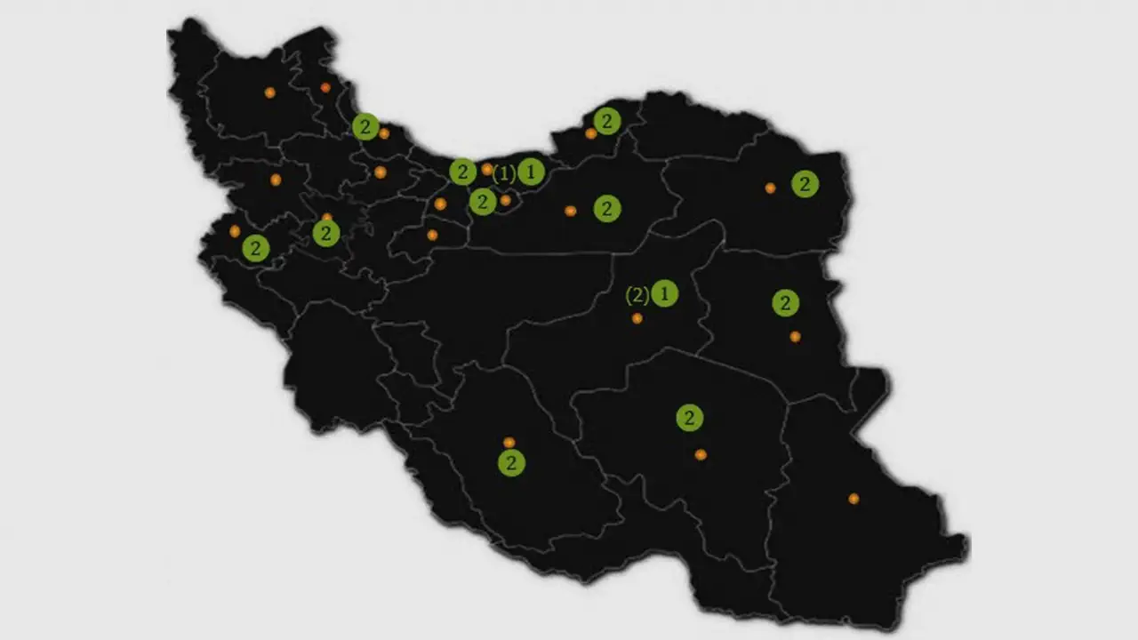 شبکه نمایندگی های فعال در طرح امداد نوروزی ۱۴۰۴ صنایع خودروسازی ایلیا