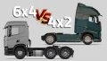 مقایسه کامیون کشنده تک با کامیون کشنده جفت | مزایا و معایب | 4x2 vs 6x4