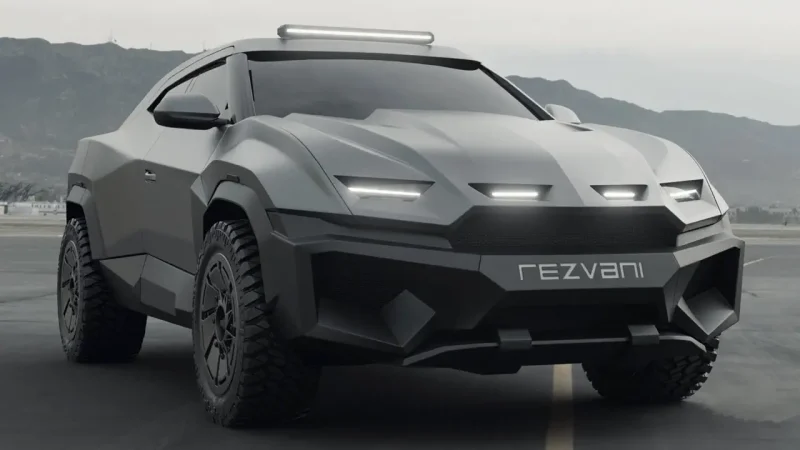خودرو جدید رضوانی موتورز با نام نایت | Rezvani Motors | Lamborghini Urus | Rezvani Knight