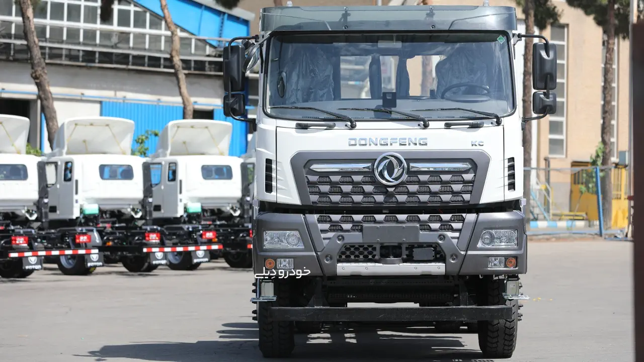 شرایط فروش کامیون کمپرسی جفت ۲۶ تن دانگفنگ KC 465 6x4 سایپا دیزل | Dongfeng KC 465 6x4 Dump Truck