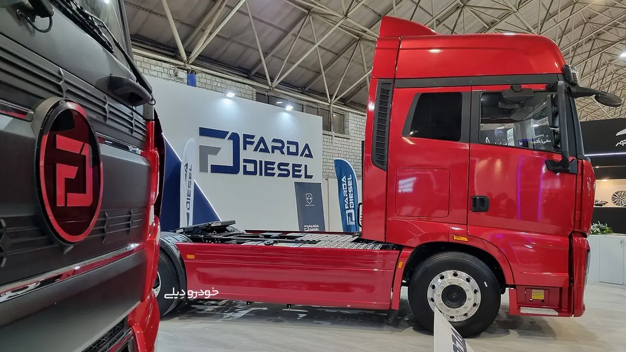 کامیون های کشنده تک و جفت فردا دیزل | Farda Diesel FD550-II FD525-I