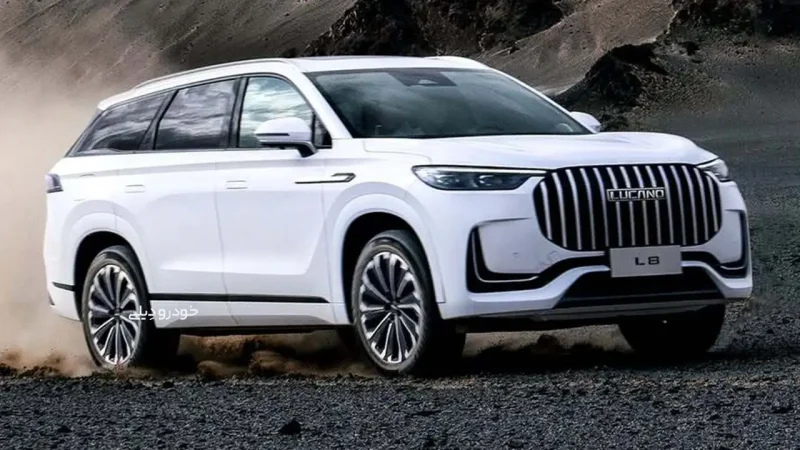 تست‌درایو لوکانو L8 در پیست فرمولا وان آیلند | Lucano L8 SUV Test Drive