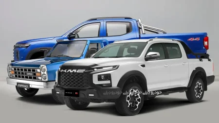 تولید فروردین ماه ۱۴۰۴ انواع وانت و پیکاپ در ایران | Pickup Truck Production in Iran Farvardin 1404