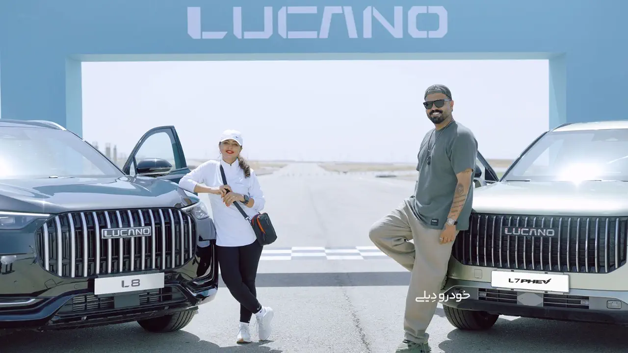 اولین تست درایو لوکانو L8 در پیست فرمول ۱ آیلند | Lucano L8 SUV
