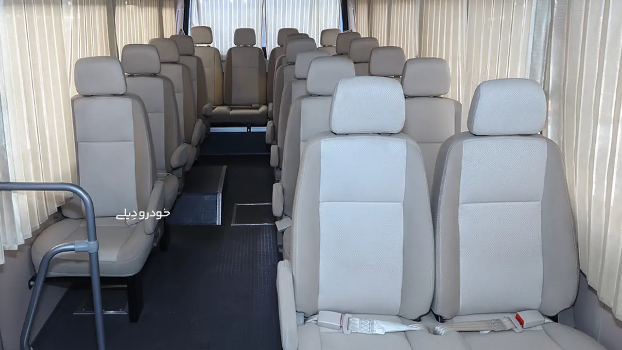 فروش اقساطی مینی بوس سحر پلاس بهمن دیزل - تیر ۱۴۰۴ | Bahman Diesel Sahar Plus Minibus a.k.a Pegasus