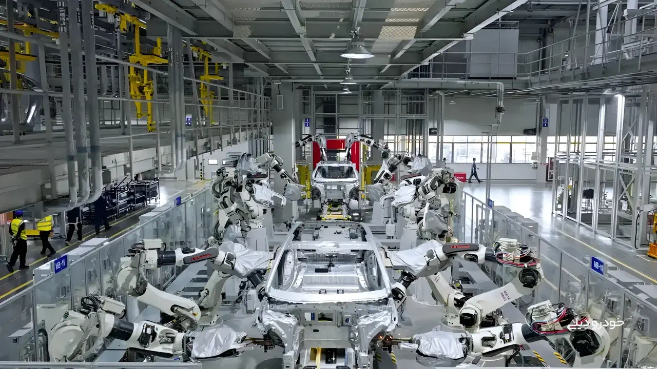 کارخانه پیشرفته آواتار، شریک چینی گروه بهمن، افتتاح شد | Avatr Technology New Factory in China
