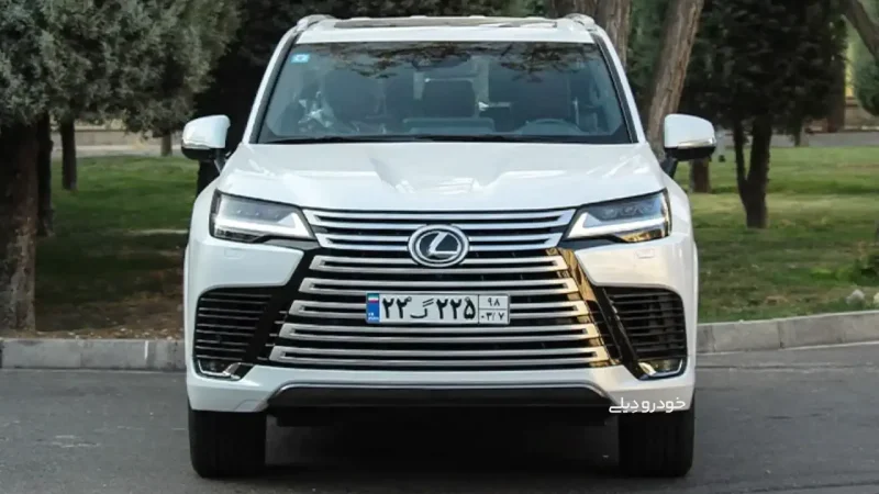 عکس لکسوس LX گذر موقت در ایران | جریمه تردد خودرو گذر موقت غیر مجاز چقدر است؟