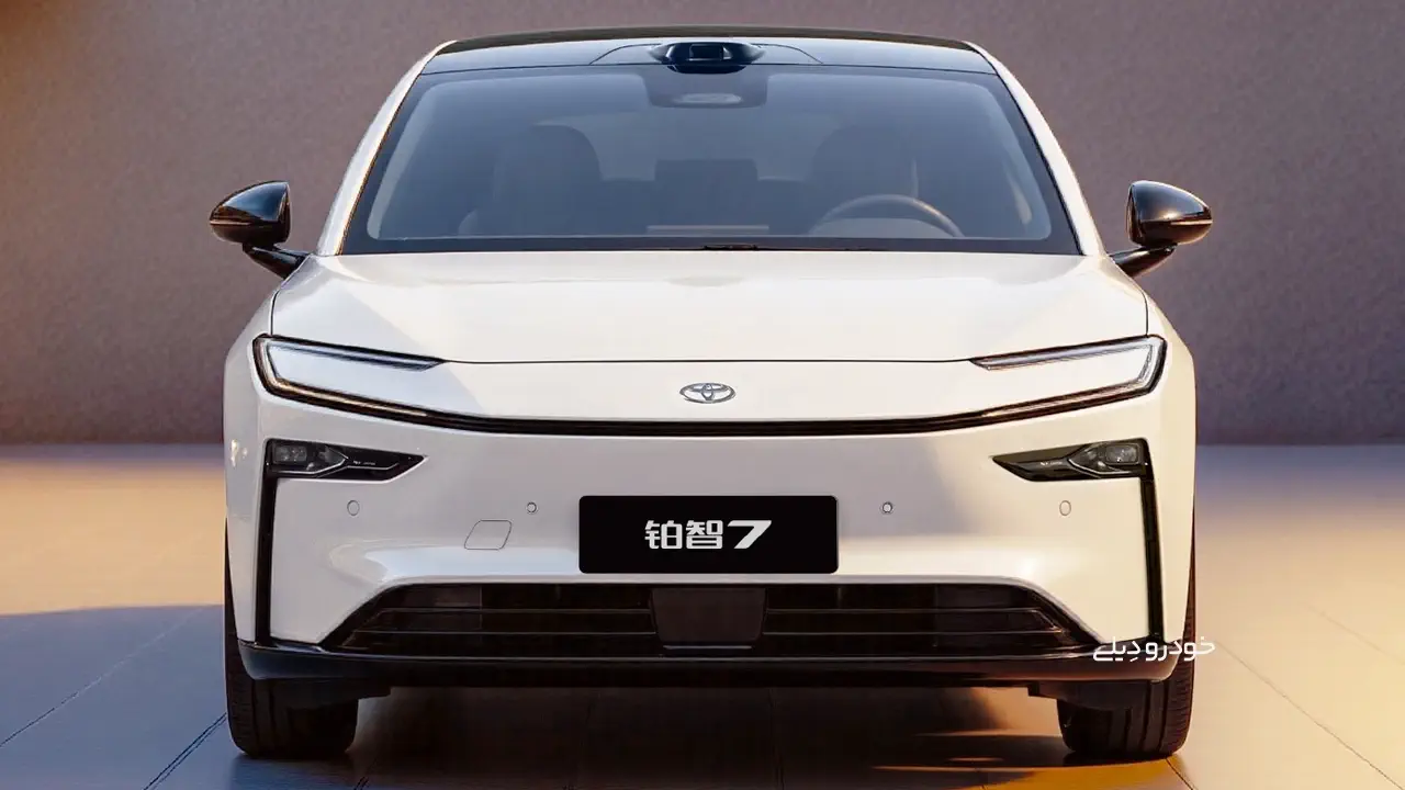سدان بزرگ تماما برقی تویوتا bZ7 ساخت GAC-Toyota چین | خودرو الکتریکی | 2026 Toyota bZ7 | 广汽丰田铂智7