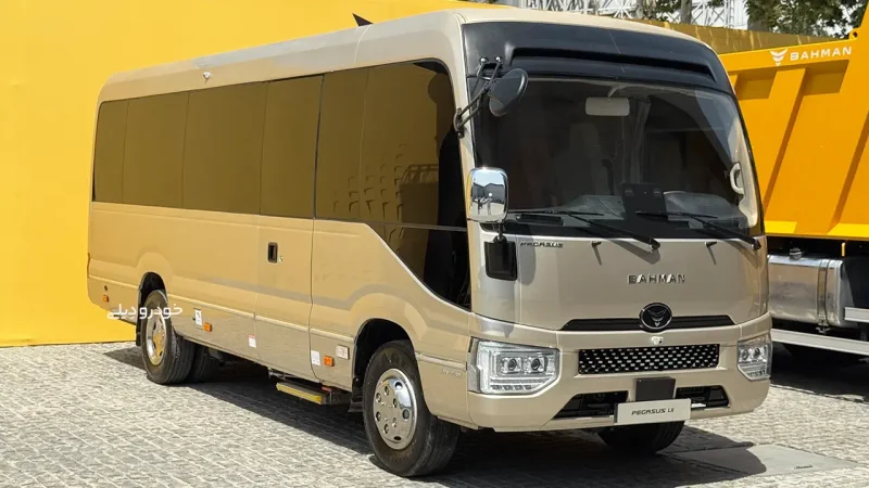 قیمت مینی بوس جدید سحر پلاس LX بهمن دیزل مشخص شد | Sahar Plus LX Minibus by Bahman Diesel | Iran