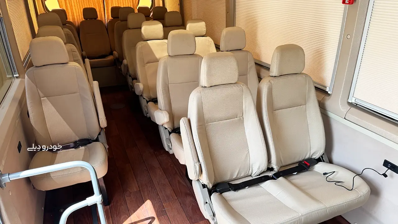 قیمت مینی بوس جدید سحر پلاس LX بهمن دیزل مشخص شد | Sahar Plus LX Minibus by Bahman Diesel | Iran