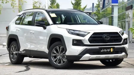 مشخصات، امکانات و قیمت تویوتا RAV4 ادونچر پلاس وارداتی جانبازان ۵۰ تا ۶۹ درصد | شرکت آذریوردسال | Toyota RAV4 Adventure Plus | 2025款丰田RAV4荣放 2.0L 四驱探险PLUS版