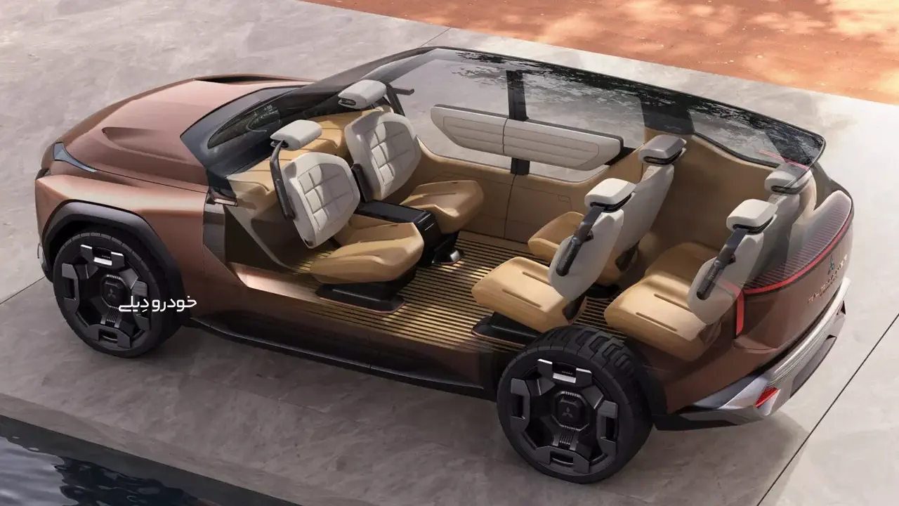 خودرو مفهومی جدید Mitsubishi Elevance Concept | پیش‌نمایش نسل آینده میتسوبیشی پاجرو اسپرت | SUV آفرود