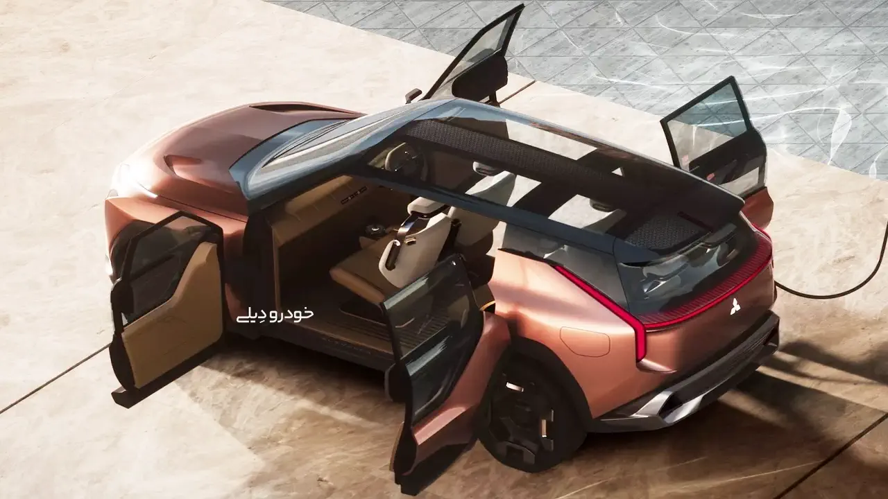 خودرو مفهومی جدید Mitsubishi Elevance Concept | پیش‌نمایش نسل آینده میتسوبیشی پاجرو اسپرت | SUV آفرود