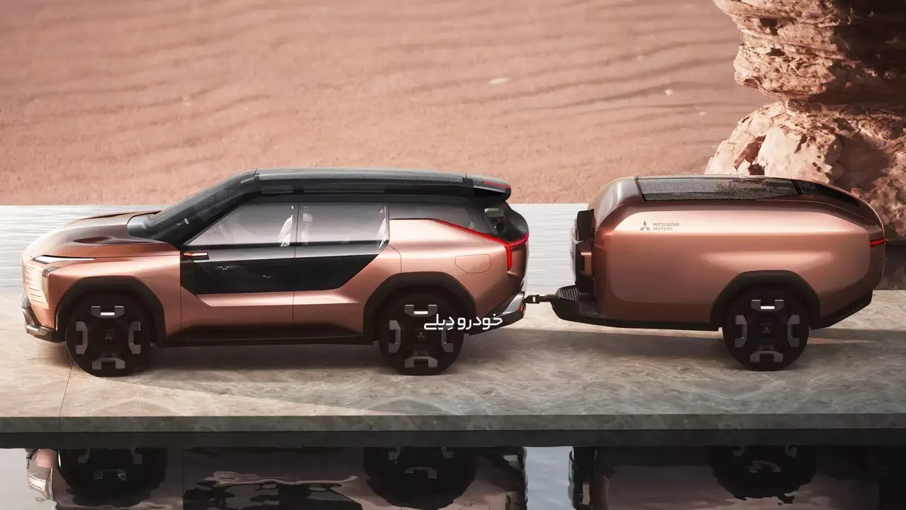 خودرو مفهومی جدید Mitsubishi Elevance Concept | پیش‌نمایش نسل آینده میتسوبیشی پاجرو اسپرت | SUV آفرود