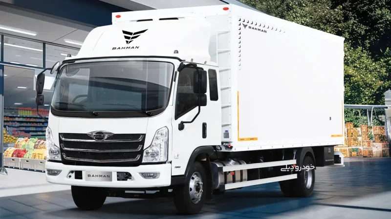 شرایط فروش خودرو |عکس کامیونت فورس ۶ تن خواب‌دار بهمن دیزل |Bahman Diesel Force 6 Ton Truck with 1.5 Cabin | بورس کالای ایران
