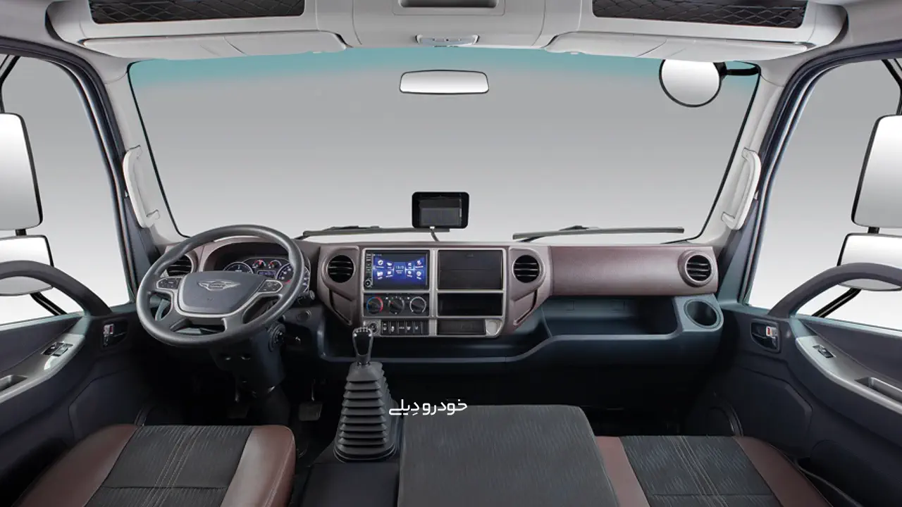 شرایط فروش خودرو |عکس کابین کامیونت فورس ۶ تن خواب‌دار بهمن دیزل |Bahman Diesel Force 6 Ton Truck with 1.5 Cabin | بورس کالای ایران