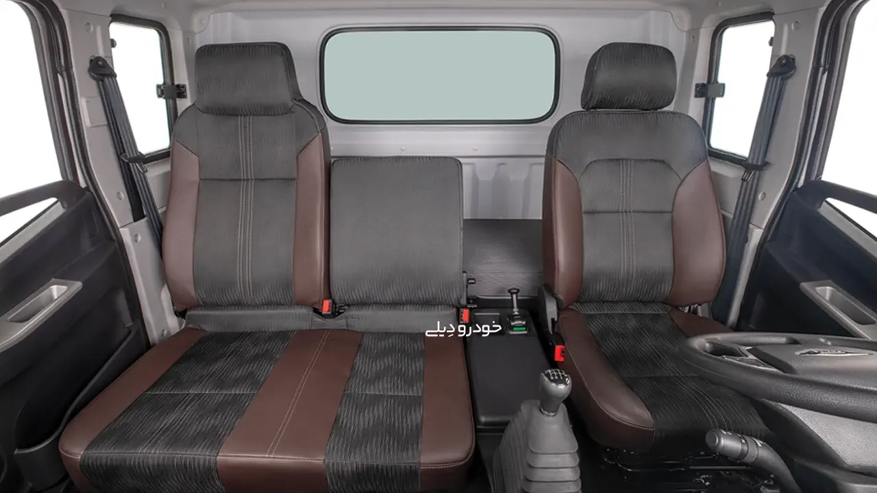 شرایط فروش خودرو |عکس کابین کامیونت فورس ۶ تن خواب‌دار بهمن دیزل |Bahman Diesel Force 6 Ton Truck with 1.5 Cabin | بورس کالای ایران