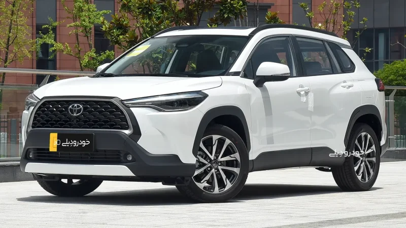 تویوتا کرولا کراس هایبرید وارداتی شرکت یاسین موتور | گروه اقتصادی تاو | تاو موتور | Toyota Corolla Cross Hybrid 2025