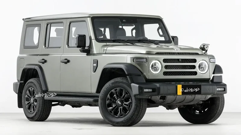 آغاز پیش ثبت نام خودرو آفرود BAW 212 T01 صنایع خودروسازی ایلیا