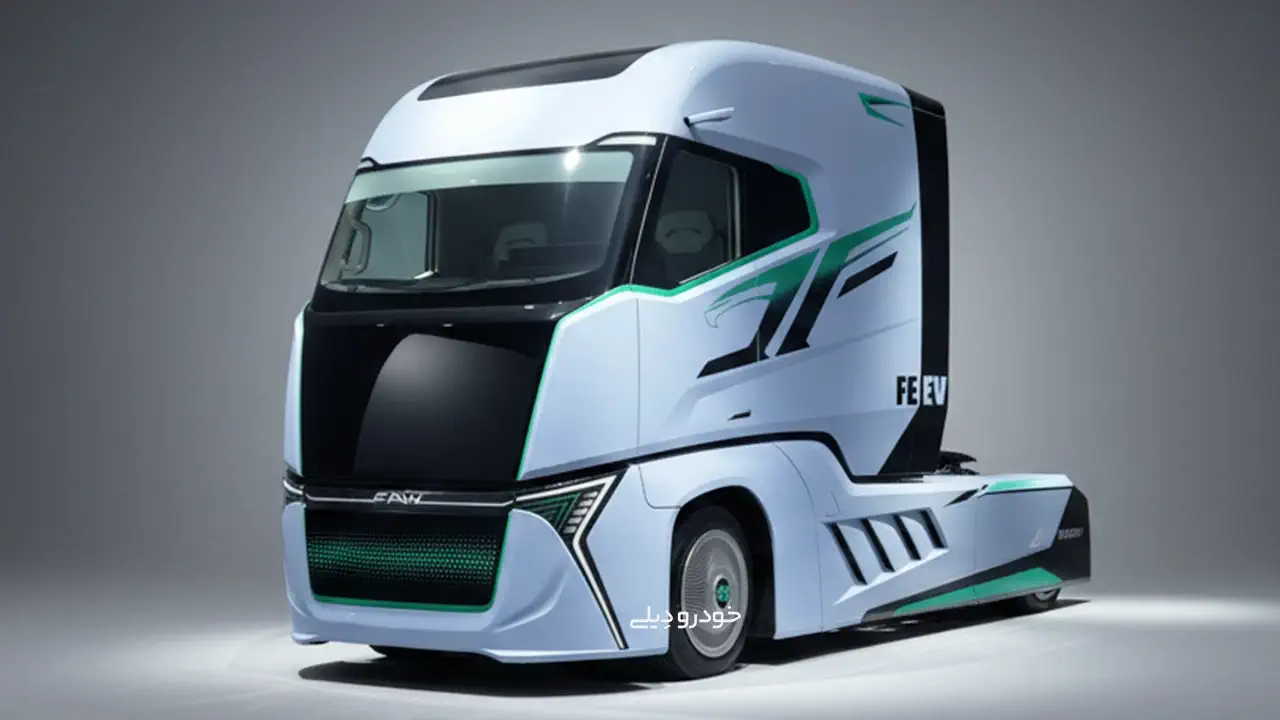 کامیون کشنده هیدروژنی فاو؛ ایده ای برای آینده نهچندان دور کشنده ها | FAW Jeifang Hydrogen Truck
