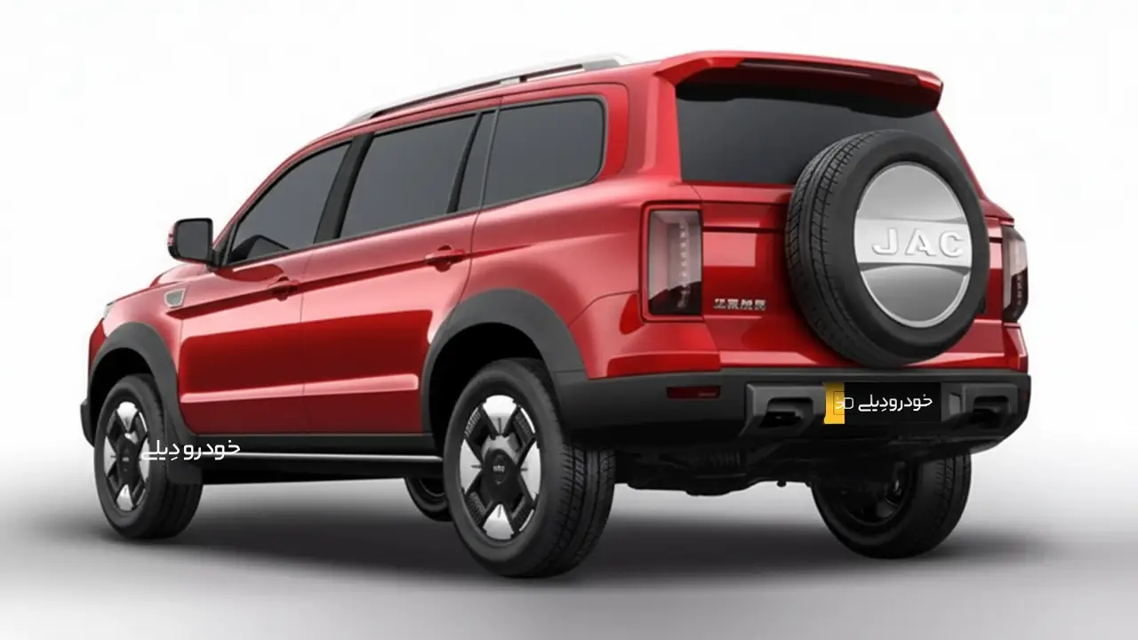 KMC SR9، شاسیبلند آفرود کرمان موتور برپایه پیکاپ T9 | کیامسی | JAC T9 JS9 SUV