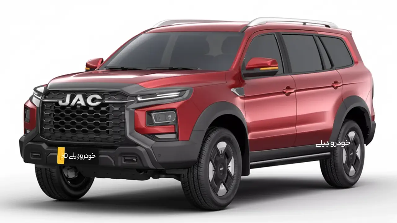 KMC SR9، شاسیبلند آفرود کرمان موتور برپایه پیکاپ T9 | کیامسی | JAC T9 JS9 SUV