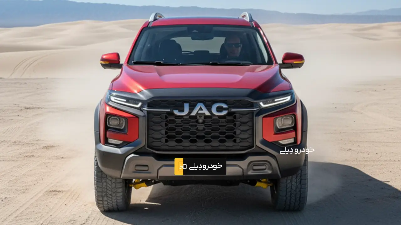 KMC SR9، شاسیبلند آفرود کرمان موتور برپایه پیکاپ T9 | کیامسی | JAC T9 JS9 SUV