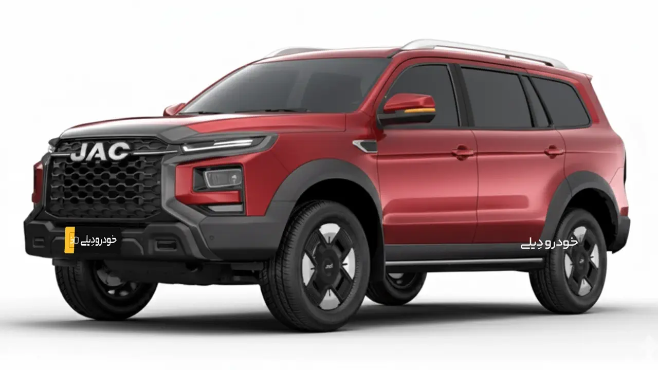 KMC SR9، شاسیبلند آفرود کرمان موتور برپایه پیکاپ T9 | کیامسی | JAC T9 JS9 SUV